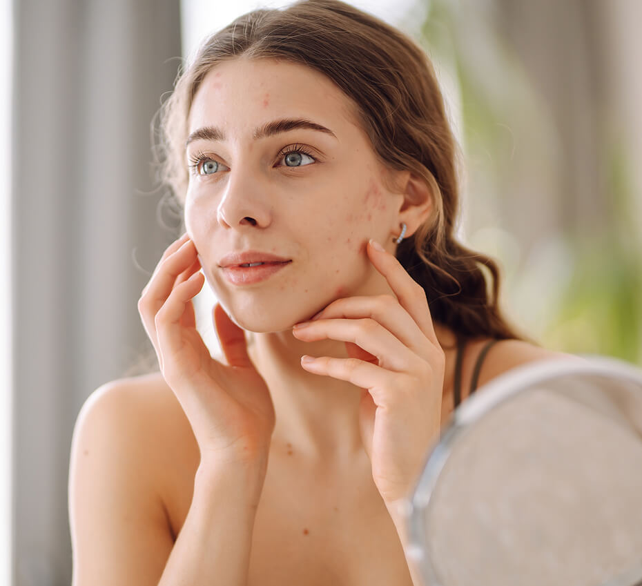 woman skincare